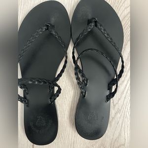Grecian  black sandal from Greece